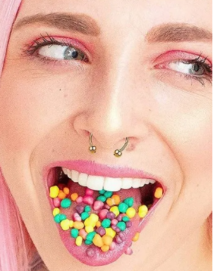 septum magnetico  Color:dorado