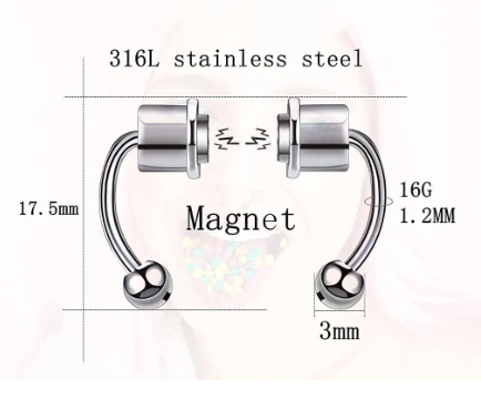 septum magnetico  Color:tornasol