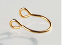 septum presion sencillo  Color:dorado