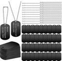 Collar placa negra de 2.5*3.8 cm